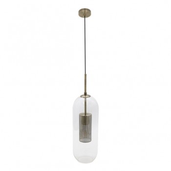 Distribuidor - Lâmpadas Diversas | Colgantes Moderno | COLGANTE PIXIE 1XE27 CUERO REGX15X15 CM Ref: 193591514